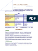 Administración Posmoderna