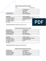 Informe Ecográfico Obstétrico