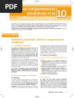 BSP 200.2 10 Comportements Inhabituels Et Souffrance Psychique PDF