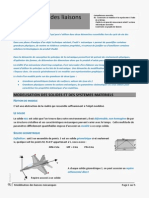 Modelisation Des Liaisons Mecaniques