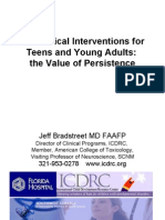 Biomedical Interventions For Teens and Young Adults: The Value of Persistence