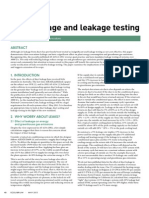 Documento - Teste de Estanquidade em Dutos