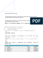 What Is Resident Memory of A Computer?