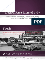 Detroit Race Riots of 1967: Daniel Nathan, Jack Payne, Colin Weinert, Ricky Gibbs, Mitch Loeffler, Nick Sierpien