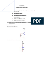 Polariación Del Transistor FET