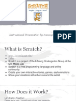 Scratch - Instructional Presentation