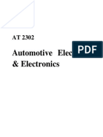 Automotive Electrical & Electronics