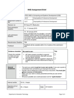 Assignment Brief Employability and Professional Development