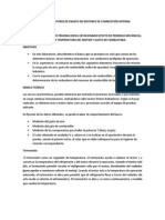 Octavo Laboratorio de Ensayo de Motores de Combustión Interna