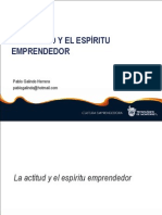 Actitud y Espiritu Emprendedor 