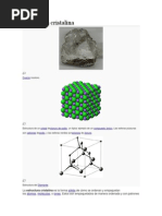 Estructura Cristalina