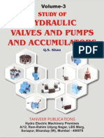 Vol.3. Study of Hyd. Valves & Pumps, Accumulator