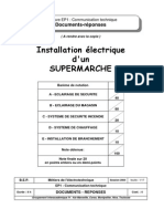 EP1grpIVReponses2004 Install Elec Supermarché PDF