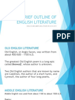 Brief Outline of English Literature