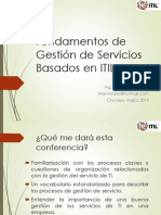 Fundamentos de Gestión de Servicios Basados en ITIL - UDCH