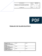 Procedimiento Operacional Taladro