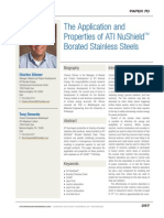 The Application and Properties of ATI NuShield™ Borated Stainless Steels