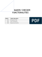 01.14 Maker Checker Functionalities