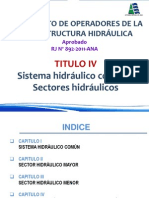 Sistema Hidraulico Comun y Sectores Hidraulicos