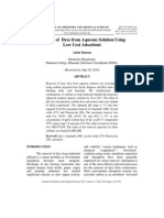 Removal of Dyes From Aqueous Solution Using Low Cost Adsorbent