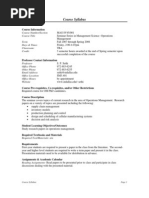 UT Dallas Syllabus For Mas8v45.001.07f Taught by Suresh Sethi (Sethi)