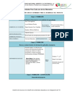 Actividades para Cada Uno de Los Momentos