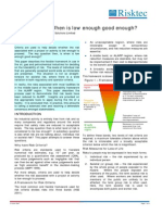 Risk Criteria - When Is Low Enough Good Enough - Saudi