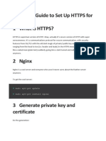 HTTPS Setup Guide