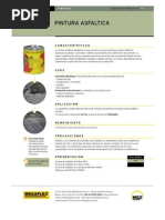 Megaflex-Pintura Asfáltica