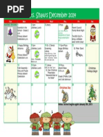 December 2014 Calendar 1