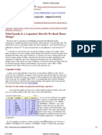 Capacitor Decode Page