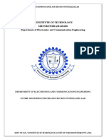 Microprocessor Ece Lab Manual