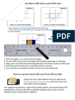 Micro Sim Template 2