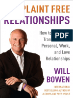 Complaint Free Relationships by Will Bowen - Excerpt