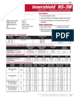 Innershield NS-3M: Welding Positions Conformances Key Features
