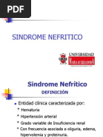 Sindrome Nefritico, Pediatria, Universidad Medicina