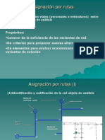 Asignación Por Rutas