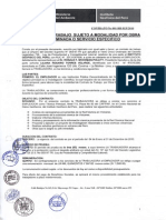 Caso de Contrato Por Obra o Servicio Determinado