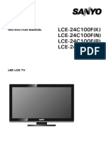 LCE-24C100F (K) LCE-24C100F (N) LCE-24C100F (R) LCE-24C100F (S) : Instruction Manual