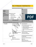 Safe Work Method Statement For Class 1, 2 & 10 Building Projects - B Grade Bricklayers Pty LTD