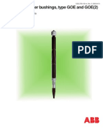 Transformer Bushings, Type GOE and GOE (2) : Technical Guide