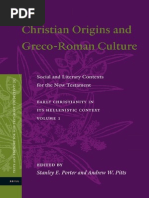 Stanley E. Porter, Andrew W. Pitts Christian Origins and Greco-Roman Culture Social and Literary Contexts For The New Testament 2012