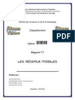 Rapport GSM, GPRS Et GPS