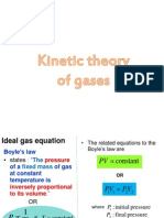 Kinetic Theory of Gases