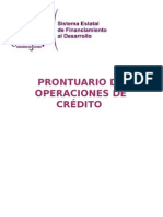 Sefide Prontuario de Operaciones Financieras