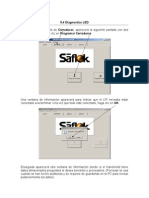 Diagnostico LED Cerradura Salto