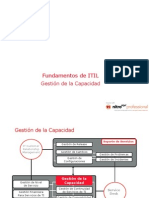 ITIL v3 Gestion de Capacidad (Sesion 9)