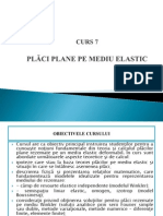 Curs 7 - Placi Pe Mediu Elastic (Autosaved)