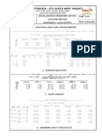 Appendix e (Sacs Output)