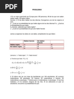 PROBLEMAS - Probabilidad